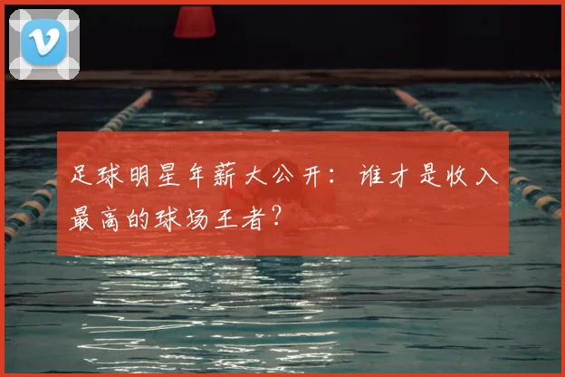 足球明星年薪大公开:谁才是收入最高的球场王者?