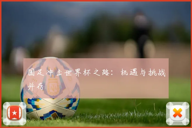 国足冲击世界杯之路:机遇与挑战并存
